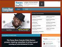 Tablet Screenshot of funnybone.com